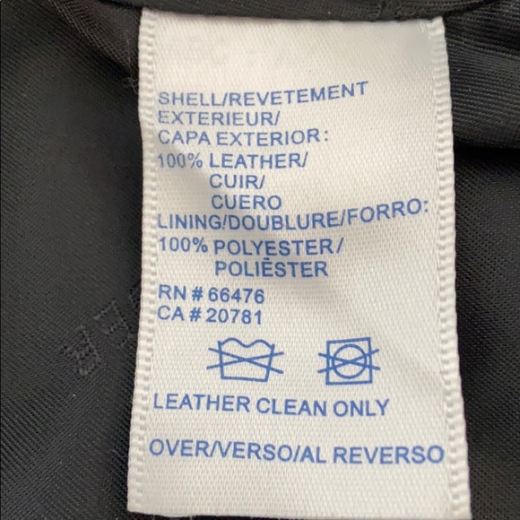 Leather Jacket Tommy Hilfiger xl - Picture 9 of 9